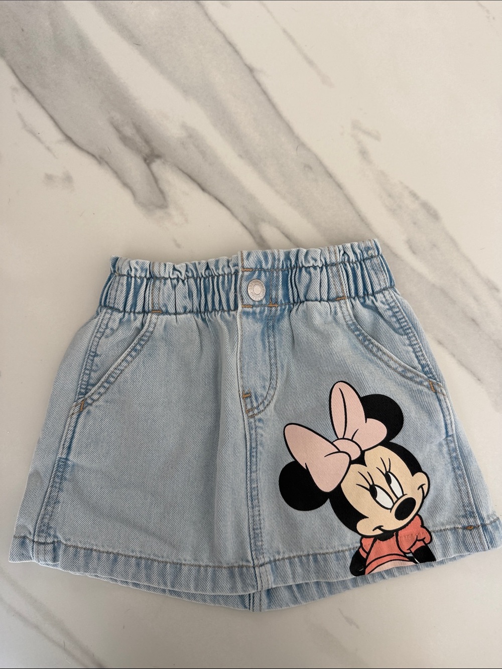 HM Denim Minnie Mouse Kids Skirt
